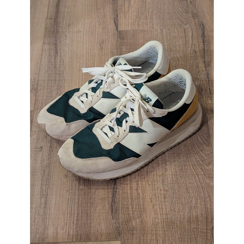 New Balance 237 Nightwatch Green Sea Salt Mens Sneakers MS237RTY Size 12